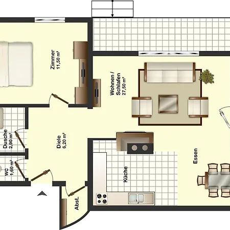 Apartment Sabine 2 - 2 Wald im Pinzgau